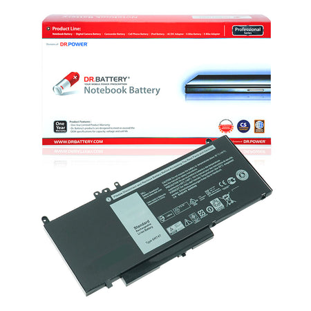 Dell Latitude E5270 E5470 E5550 E5570 6MT4T 7V69Y 07V69Y R0TMP ROTMP [7.6V] Battery Replacement