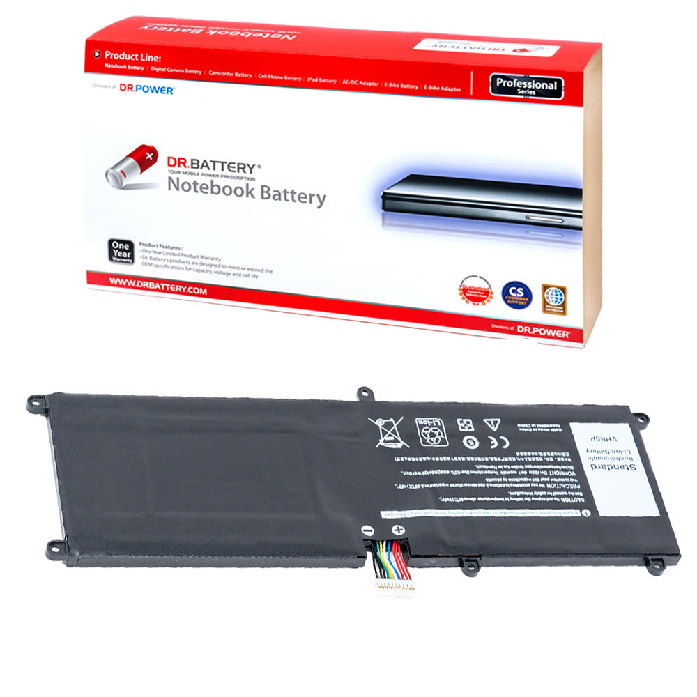 Dell Latitude 5175 Series Dell Latitude 11 5175 Tablet Series Battery VHR5P XRHWG RHF3V PRR5V ZYVP1 [7.6V] Compatible Battery