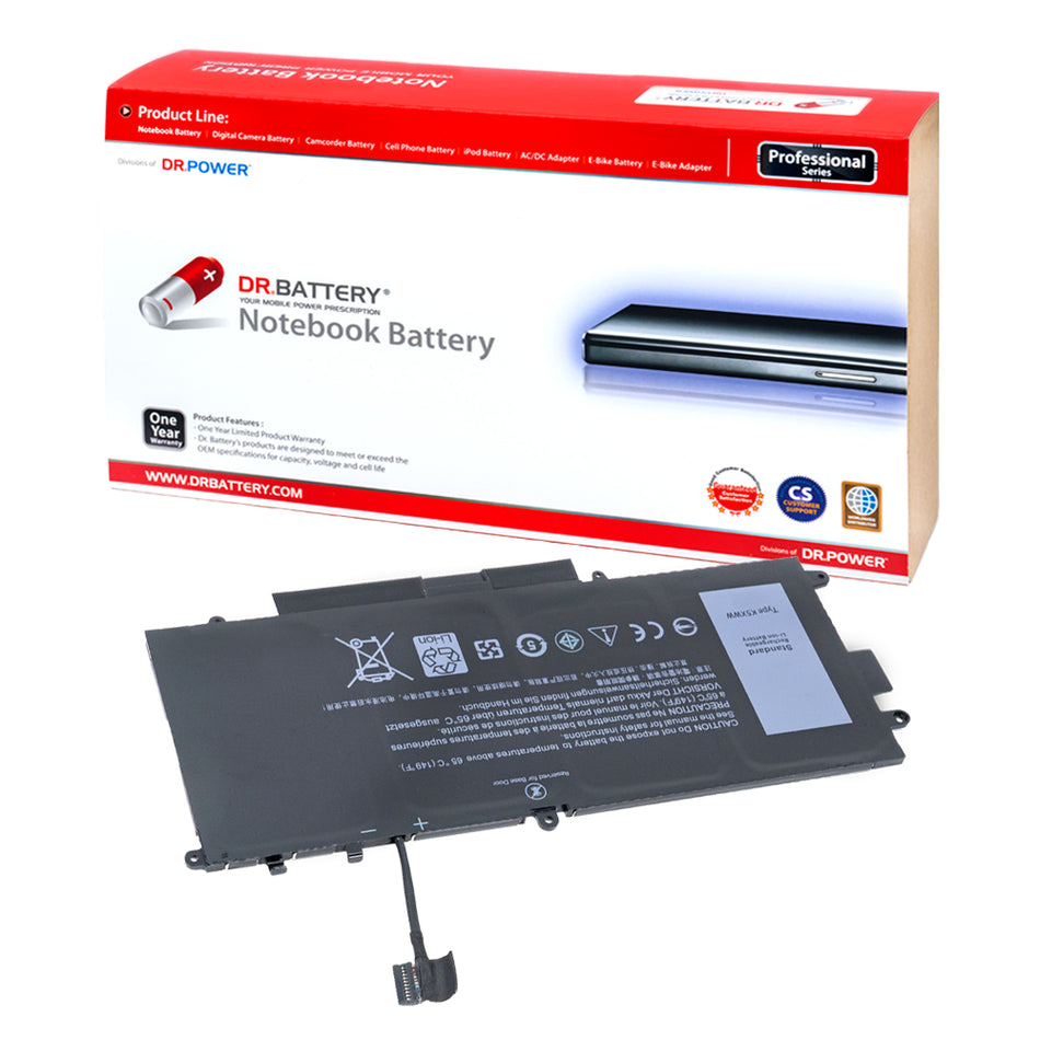 K5XWW N18GG Battery for Dell Latitude 5289 E5289 7390 7389 Series 725KY 6CYH6 L3180  [7.6V] Compatible Battery