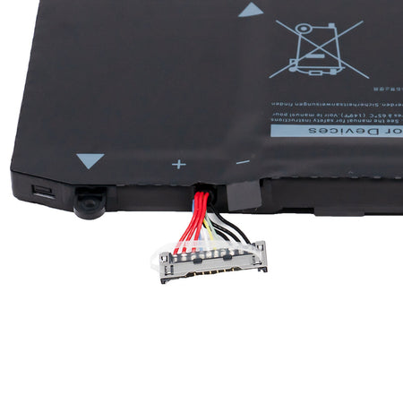 Dell P82F P40E P79F P37E P82F001 P40E001 P79F001 P37E001 Series Laptop Battery 1F22N JJPFK HYWXJ 6YV0V 8622M K69WH [15.2V] Compatible Battery