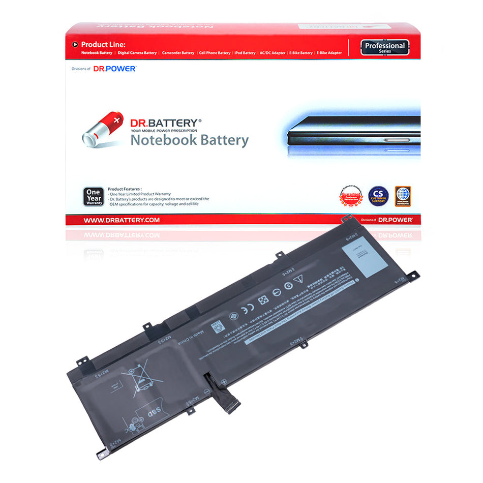 Dell P73F P73F001 Series Laptop Battery 8N0T7 TMFYT 8NOT7 0TMFYT [11.4V] Compatible Battery