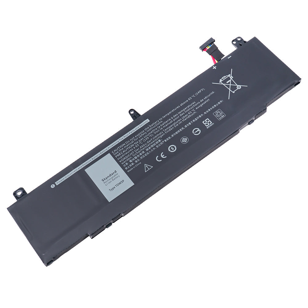 4RRR3 Battery for Dell Alienware 13 R3 Series Dell Alienware 13 ALW13C ALW13CR ALW13ED Series Dell P81G P81G001 Series Laptop TDW5P V9XD7 JFWX7 04RRR3 0V9XD7 0JFWX7 [15.2V] Compatible Battery