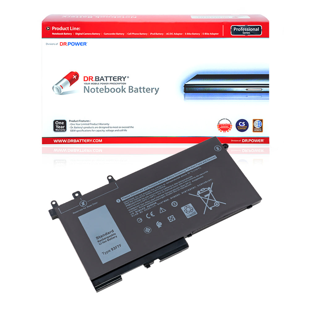 Dell Precision 15 3520 3530 Precision 15 M3520 M3530 Series Laptop Battery 93FTF 83XPC D4CMT DV9NT 4YFVG DJWGP FPT1C 00JWGP [11.4V] Compatible Battery