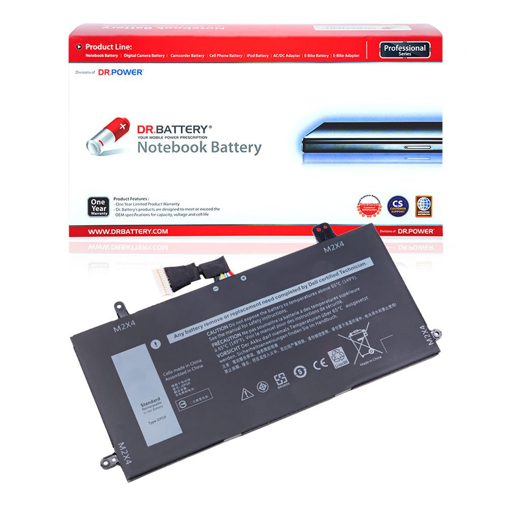 X16TW 1WND8 Battery for Dell Latitude 12 5285 5290 2-in-1 Series Dell T17G T17G001 T17G002 Series Laptop FTH6F J0PGR 0FTH6F JOPGR 0X16TW [7.6V] Compatible Battery