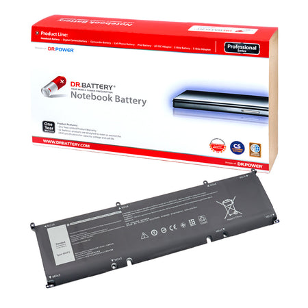 Dell XPS 15 9500 9510 9520 Series Laptop Battery 69KF2 70N2F M59JH 8FCTC [11.4V] Compatible Battery