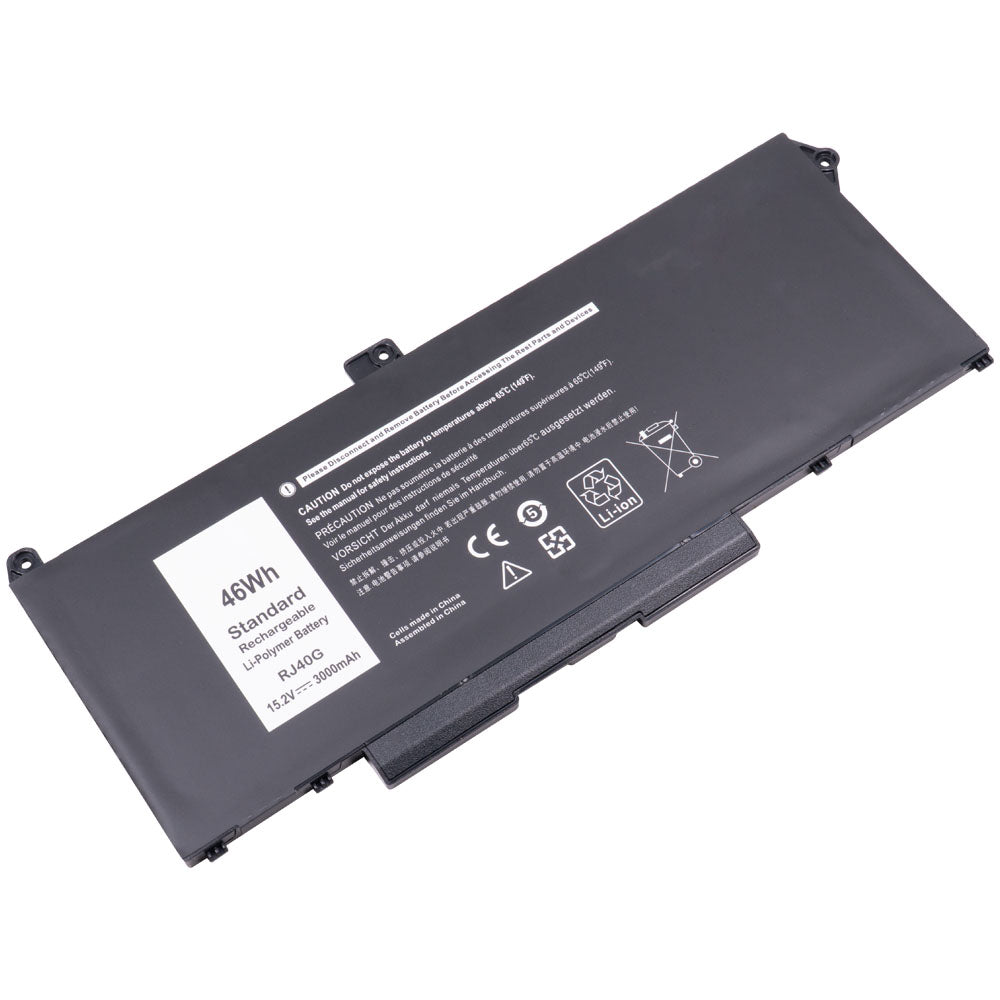 Dell P137G P104F P137G001 P104F001 P104F002 Series Laptop Battery RJ40G WY9DX 005R42 01K2CF 075X16 0M3KCN [15.2V] Compatible Battery