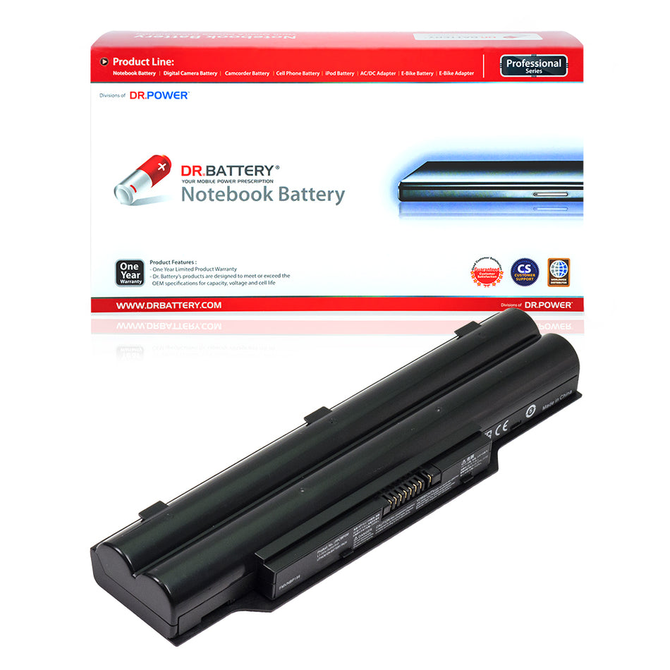 Fujitsu FPCBP250 FMVNBP186 Battery for Fujitsu LifeBook AH531 AH530 A531 A530 LH530 PH521 LH520 Series FMVNBP189 FPCBP277 CP477891-01 FMVNBP194 CP478214-02 [10.8V] Compatible Battery