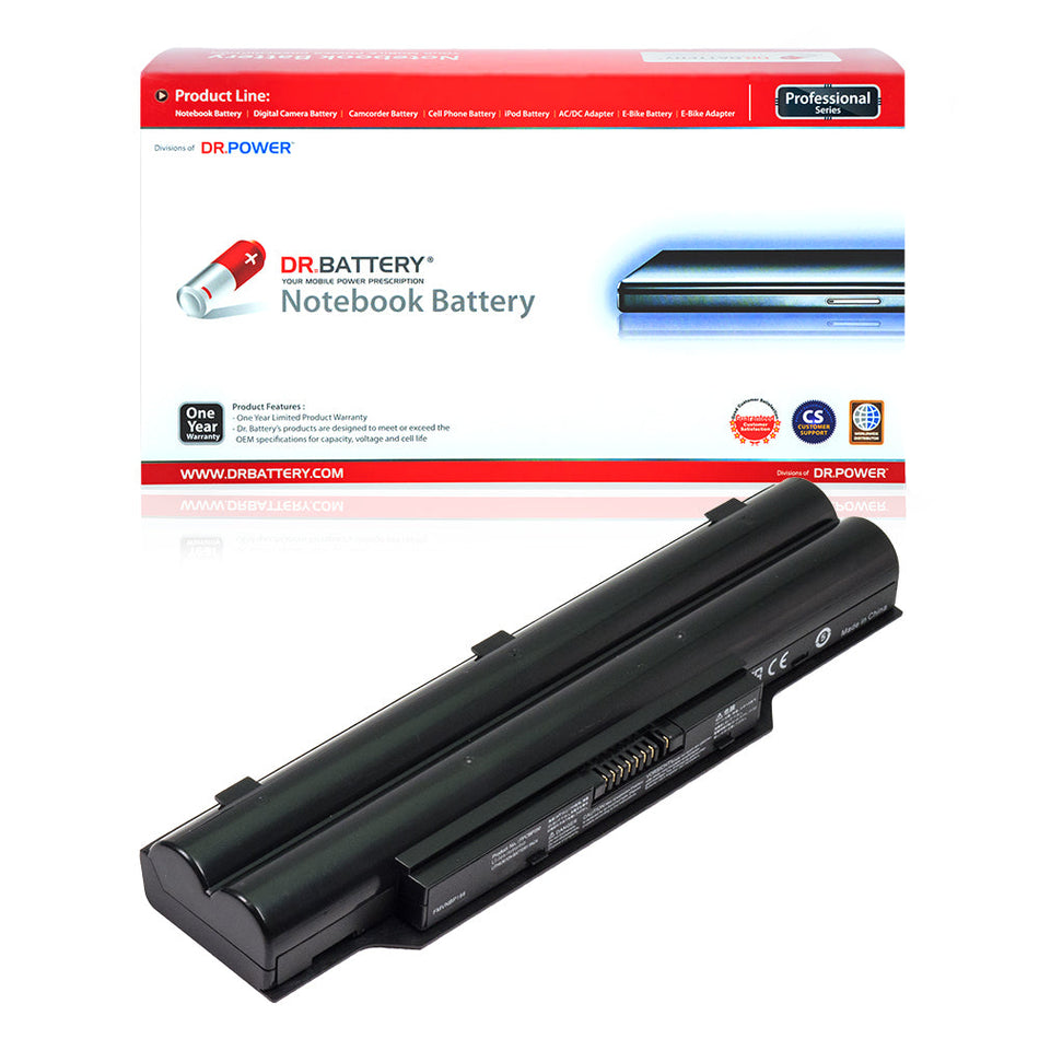 Fujitsu LifeBook AH530 AH531 Series Laptop Battery FPCBP250 FMVNBP186 FPCSP274 CP477891-01 CP478214-02 FMVNBP189 FMVNBP194 [10.8V] Compatible Battery