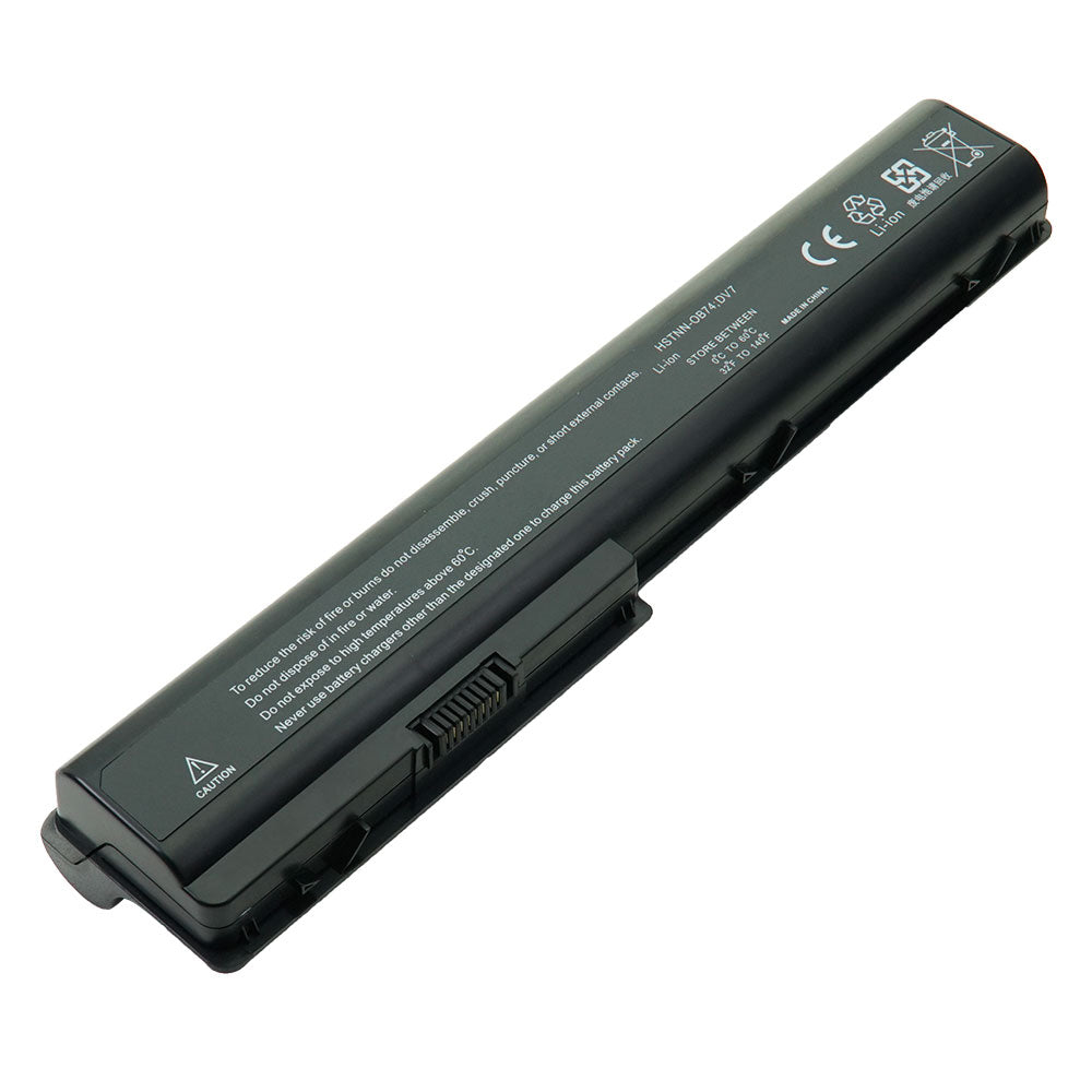 HSTNN-OB75 HSTNN-C50C HSTNN-DB75 Battery for HP Pavilion DV7 DV7t DV7z Series HP Pavilion DV8 DV8t Series HP HDX 18 HDX 18t Series Laptop HSTNN-IB75 486766-001 GA08 516355-001 HSTNN-XB75 497705-001 [14.4V] Compatible Battery