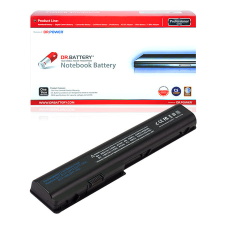HSTNN-OB75 HSTNN-C50C HSTNN-DB75 Battery for HP Pavilion DV7 DV7t DV7z Series HP Pavilion DV8 DV8t Series HP HDX 18 HDX 18t Series Laptop HSTNN-IB75 486766-001 GA08 516355-001 HSTNN-XB75 497705-001 [14.4V] Compatible Battery