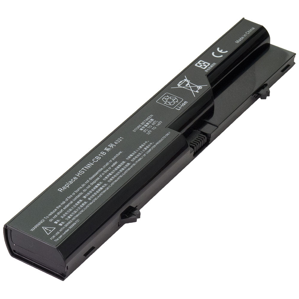 593572-001 HSTNN-IB1A Battery for HP ProBook 4320t 4420s 4425s 4320s Series Compaq 420 425 320 Notebook PC Series HSTNN-CB1A HSTNN-UB1A [10.8V] Compatible Battery
