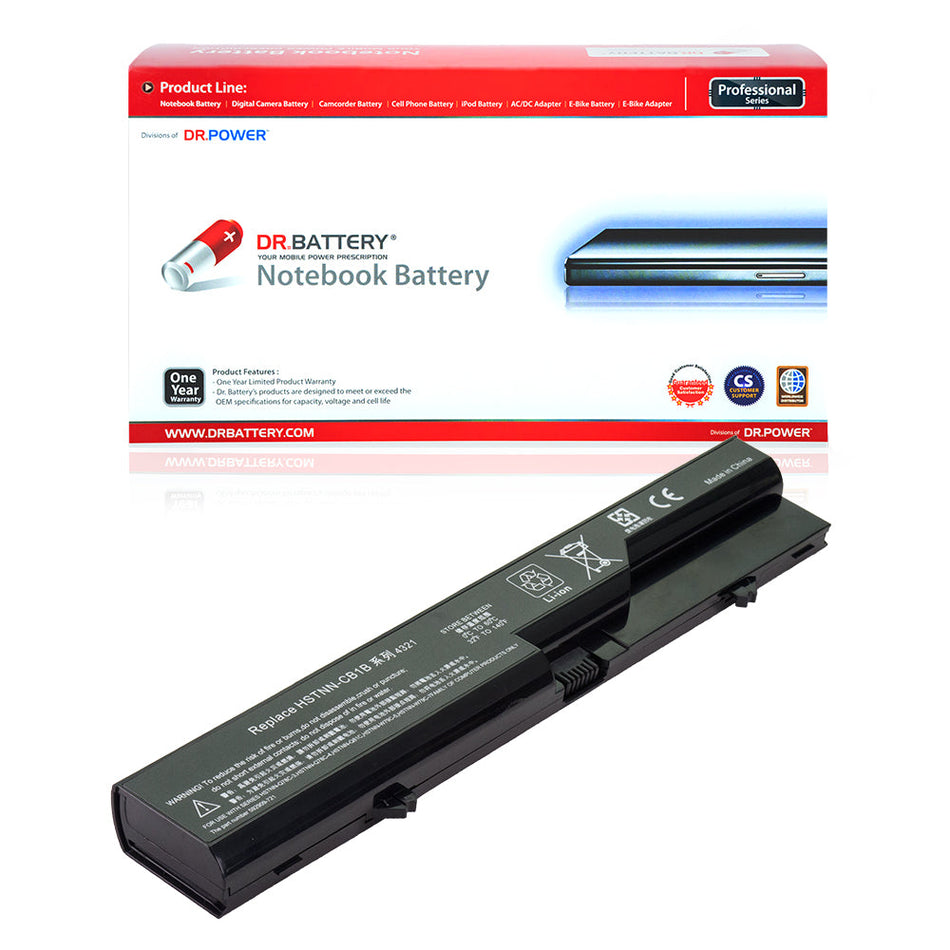 HP ProBook 4525s 4320t 4320s 4321s 4325s 4420s 4425s 4421s Series Laptop Battery PH06 587706-121 593572-001 HSTNN-IB1A [10.8V] Compatible Battery
