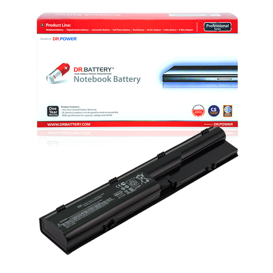 HP ProBook 4540 4540s 4530s 4440s 4430s 4540s 6460b 633809-001 PR06 PR09 633805-001 HSTNN-IB2R HSTNN-DB2R HSTNN-LB2R HSTNN-OB2R [10.8V] Battery Replacement