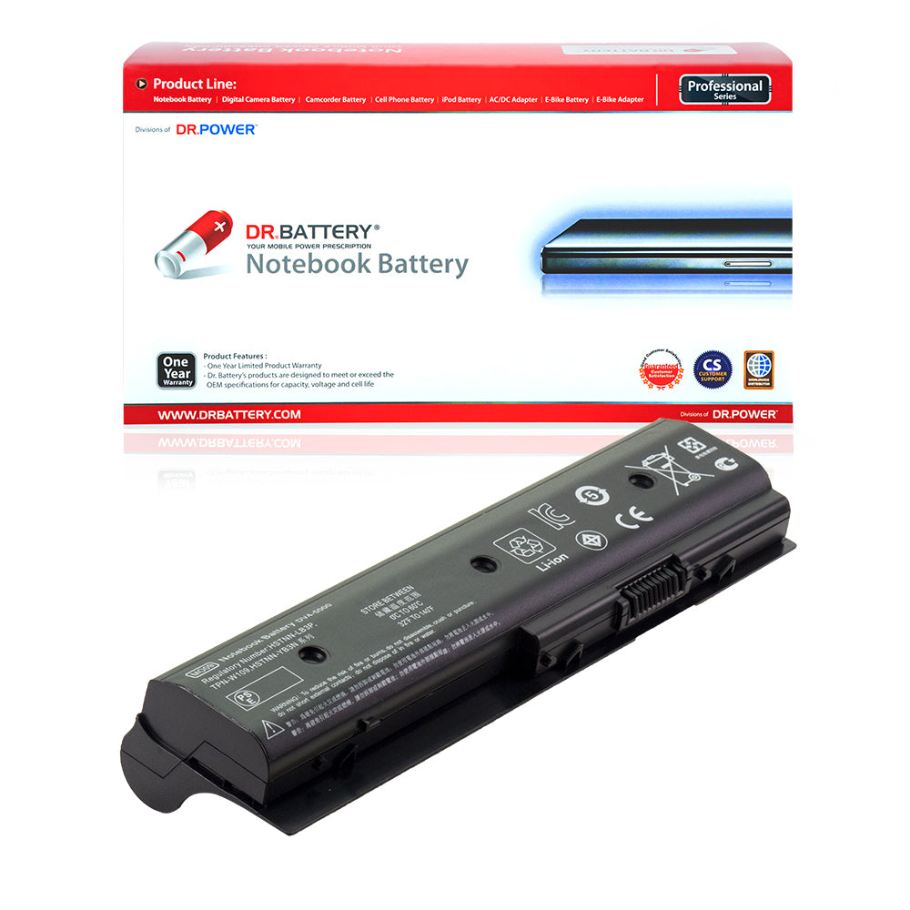 HP Pavilion DV4-5000 DV6-7000 DV7-7000 DV7t-7000 Envy M6-1045dx M6-1035dx M6-1125dx 671731-001 MO06 672412-001 MO09 HSTNN-LB3N [10.8V] Battery Replacement