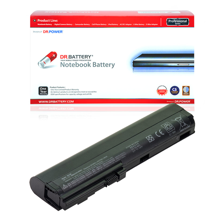 HP 632421-001 Battery for HP EliteBook 2560p 2570p Series SX06 SX09 632423-001 632419-001 SX06XL [11.1V] Compatible Battery