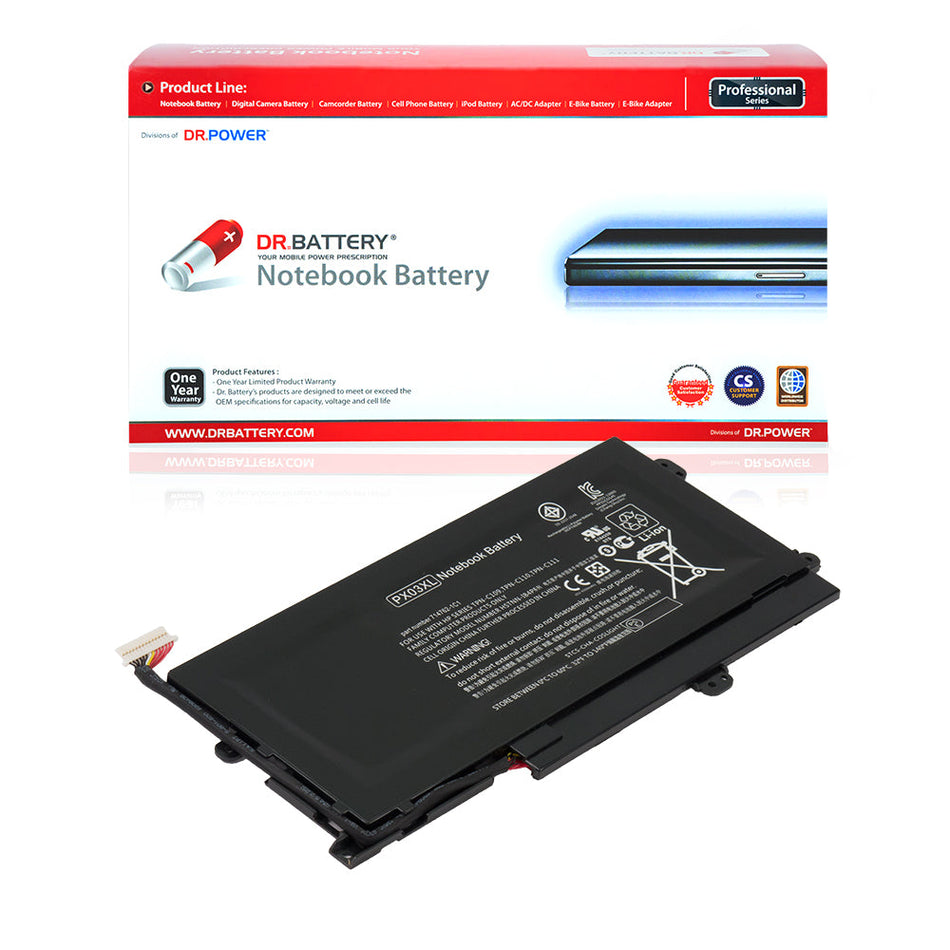 HP Envy TouchSmart 14-K000 14-K100 14T-K000 14T-K100 Series Laptop Battery 715050-001 PX03XL 714762-1C1 HSTNN-LB4P 714762-422 TPN-C111 TPN-C109 TPN-C110 [11.1V] Compatible Battery