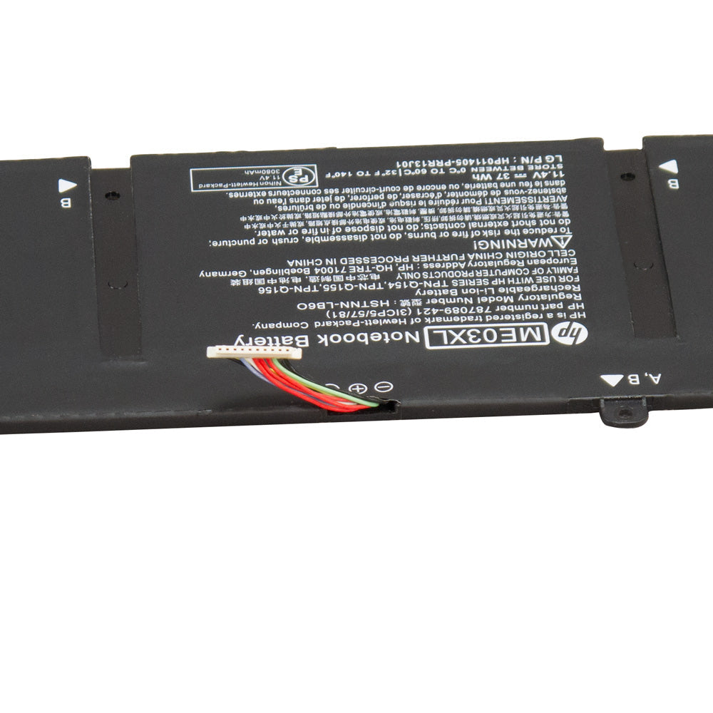 ME03XL Battery for HP Stream 11-D000 Series HP Stream 13-C000 Series Laptop 787521-005 TPN-Q154 787089-541 TPN-Q155 HSTNN-LB6O [11.4V] Compatible Battery