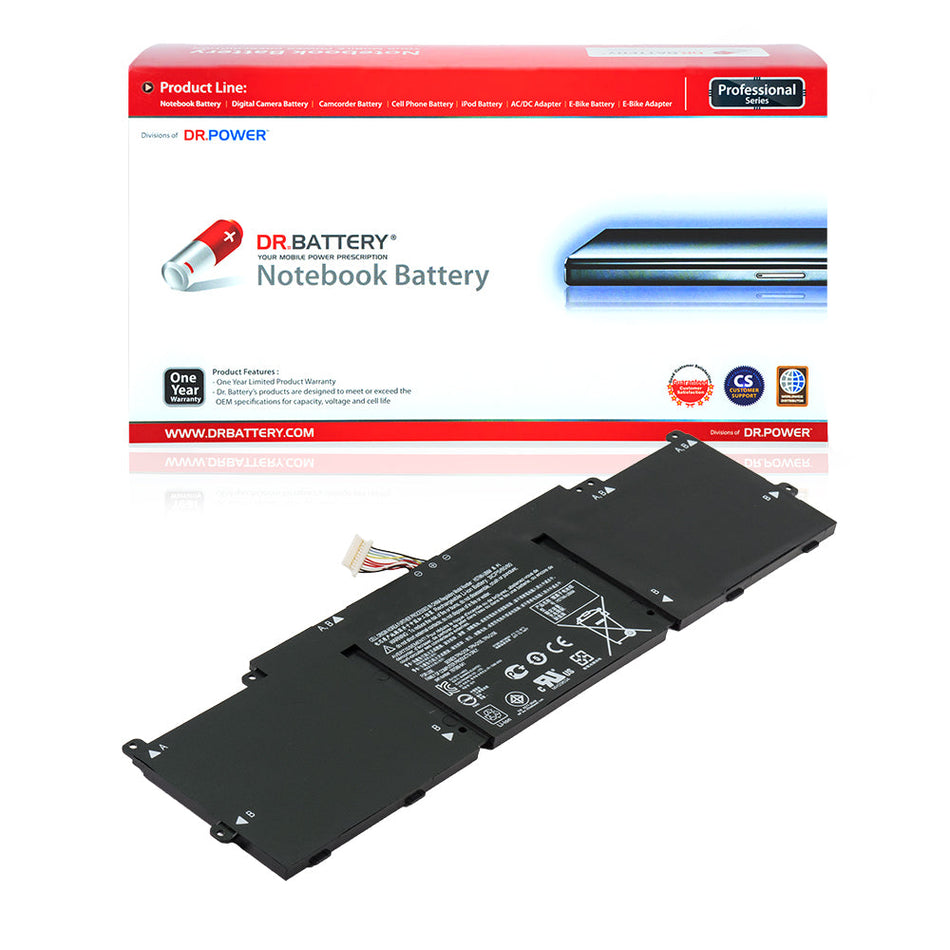 HP Stream 13-c002dx 13-c020nr 13-c010nr 13-c055sa 13-c003nw 13-c077nr 13-C000 Series Laptop Battery 787521-005 ME03XL TPN-Q154 787089-541 TPN-Q155 HSTNN-LB6O [11.4V] Compatible Battery