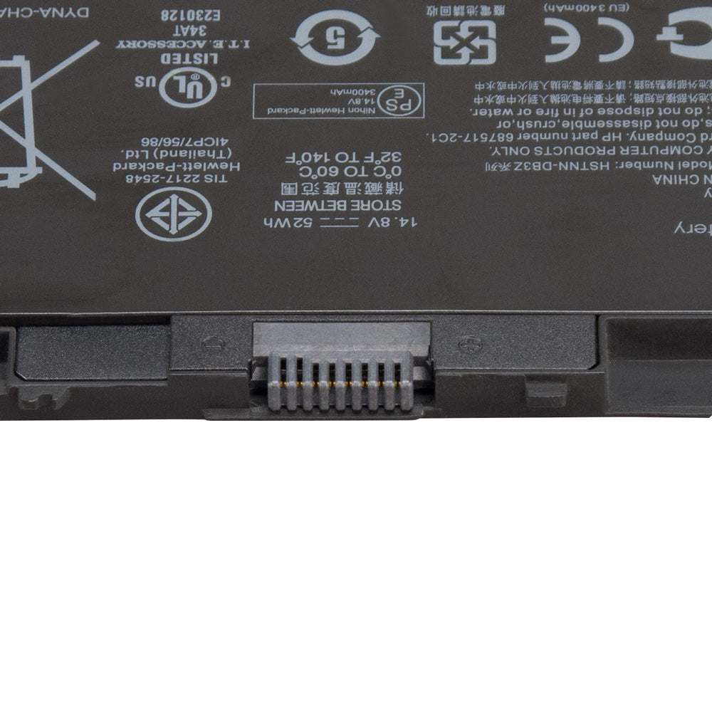 BT04 Battery for HP EliteBook Folio 9470 9470m 9480m Series Laptop BT04XL MA02025XL 68757-2C1 BA06 H4Q47AA 721895-421 HSTNN-DB3Z [14.8V] Compatible Battery
