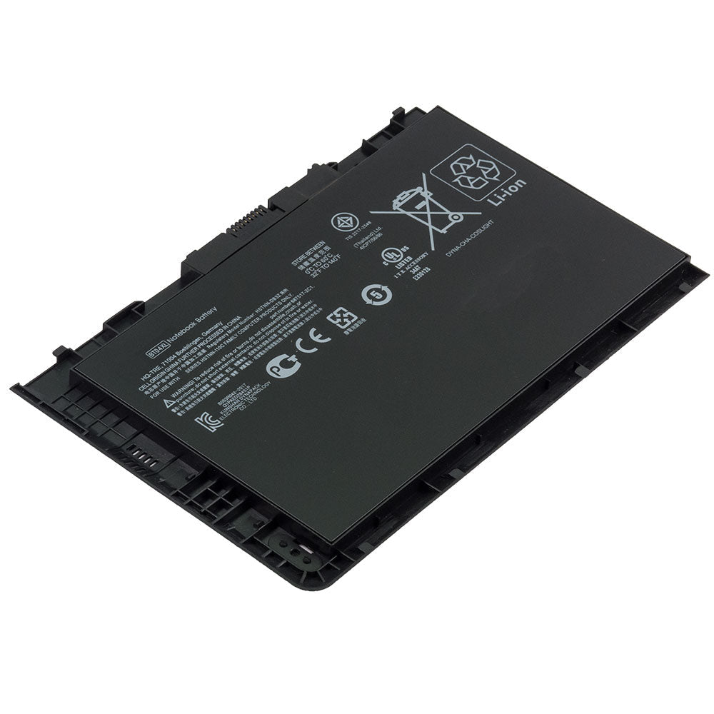 BT04 Battery for HP EliteBook Folio 9470 9470m 9480m Series Laptop BT04XL MA02025XL 68757-2C1 BA06 H4Q47AA 721895-421 HSTNN-DB3Z [14.8V] Compatible Battery
