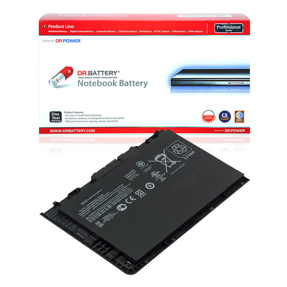 68757-2C1 Battery for HP EliteBook Folio 9480m 9470m 9470 Series Laptop BT04XL MA02025XL BT04 BA06 H4Q47AA 721895-421 HSTNN-DB3Z [14.8V] Compatible Battery