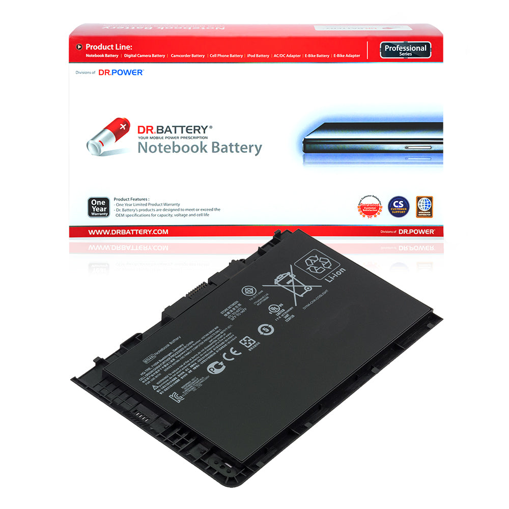 BT04 Battery for HP EliteBook Folio 9470 9470m 9480m Series Laptop BT04XL MA02025XL 68757-2C1 BA06 H4Q47AA 721895-421 HSTNN-DB3Z [14.8V] Compatible Battery