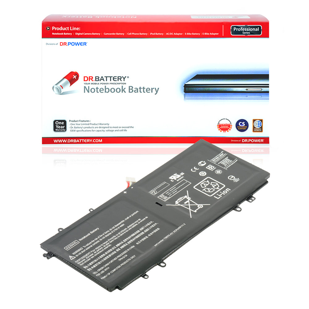 A2304XL HSTNN-LB5R Battery for HP Chromebook 14-Q000 Series Laptop 738392-005 738392-005 738075-421 [7.5V] Compatible Battery