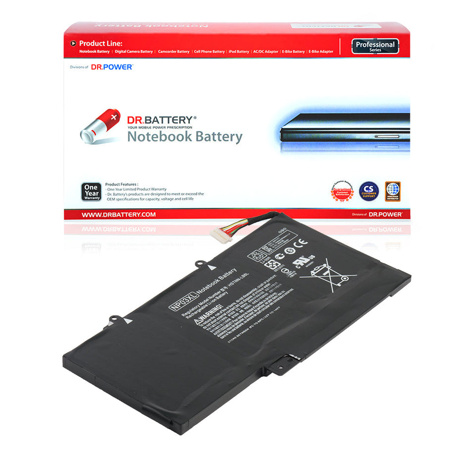 HP 760944-421 HSTNN-LB6L HSTNN-UB6L Envy 15 X360 Envy 15-u011dx x360 Pavilion 13 Pavilion 13-a010dx NP03XL 761230-005 [11.4V] Compatible Battery