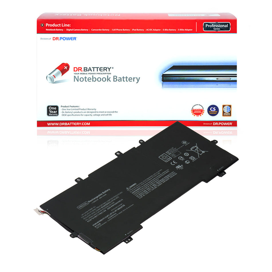 816497-1C1 816243-005 Battery for HP Envy 13-D000 13-D100 13-D010nr Series Laptop VR03XL HSTNN-IB7E TPN-C120 [11.4V] Compatible Battery