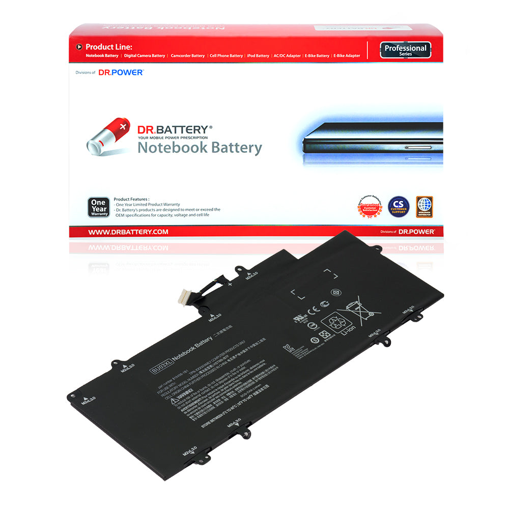 HP Chromebook 14-ak050nr 14-ak040nr 14-ak020nr 14-ak041dx 14-ak010nr 14-ak060nr 14-ak013dx 14-ak series Chromebook 14 G4 Series 816609-005 HSTNN-IB7F TPN-Q167 816498-1B1 BU03037XL [11.1V/11.4V] Compatible Battery