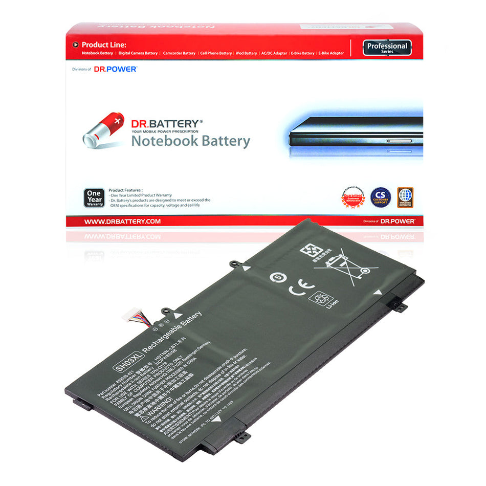 HP CN03XL HSTNN-LB7L 859026-421 Spectre X360 13-ac000ns 13-AC0XX 13-ac012tu 13T-AC000 13-ac010ca 13-AC033DX 13-W013DX SH03XL 859356-855 901308-421 859356-855 [11.55V] Battery Replacement