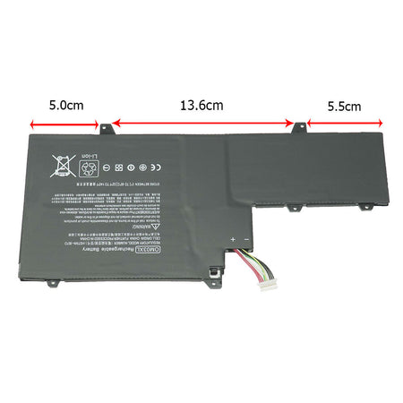 HP HSTNN-IB70 HSTNN-IB7O EliteBook x360 1030 G2 OM03XL 863280-855 863167-171 863167-1B1 HSN-I04C [11.55V] Battery Replacement