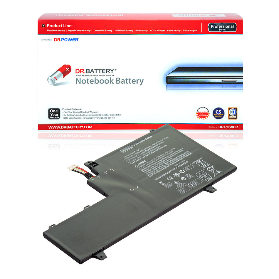HP 863167-171 863167-1B1 HSN-I04C EliteBook x360 1030 G2 OM03XL 863280-855 HSTNN-IB70 HSTNN-IB7O [11.55V] Battery Replacement