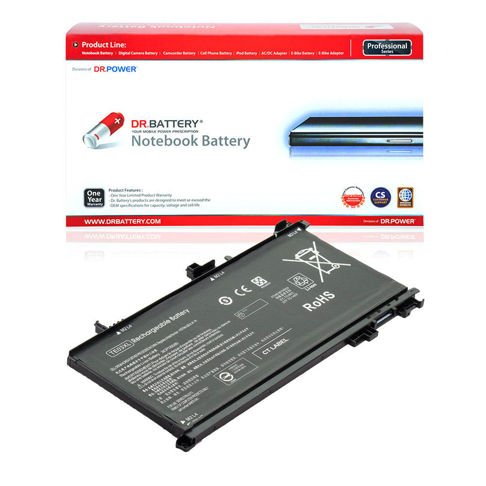 OEM Genuine TE04XL Laptop Battery For HP Omen 15-AX200 / 15-BC - 63.3Wh, 4-Cell