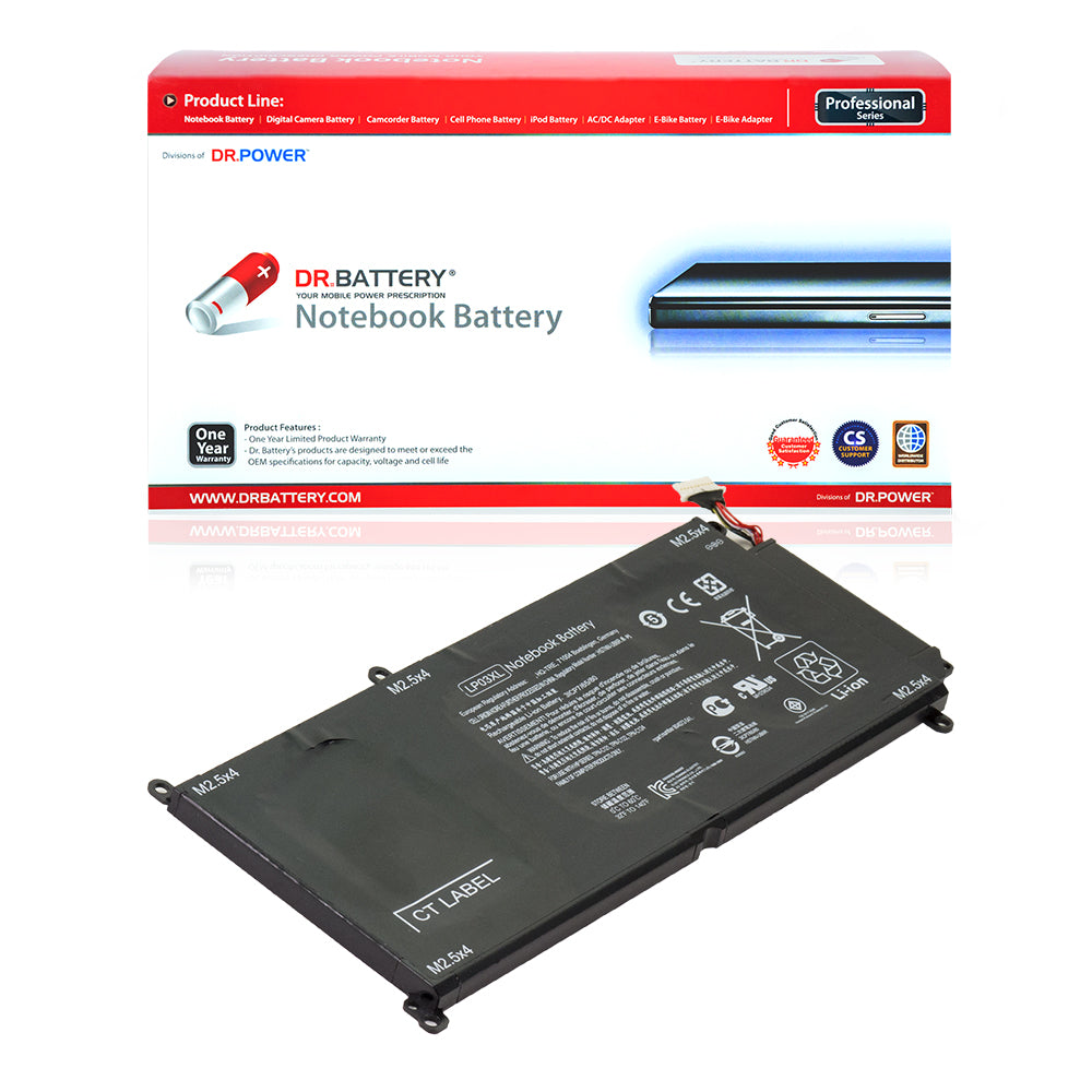 HP Envy 14-j157ca 14-j153ca 14-j106tx 14-J000 14-J100 14T-J000 14T-J100 Series Laptop Battery LP03XL 807417-005 805094-005 LP03055XL HSTNN-UB6R TPN-C122 804072-241 HSTNN-DB6X TPN-C124 [14.4V] Compatible Battery