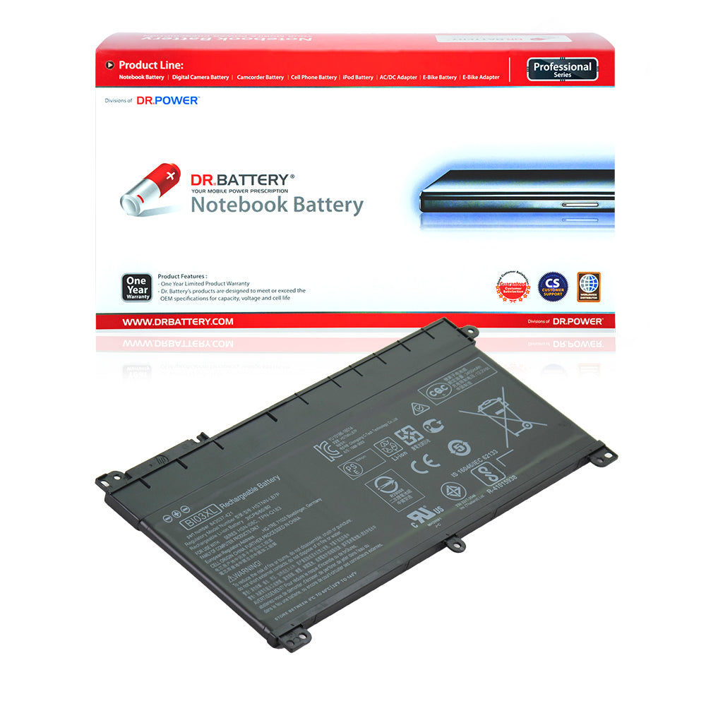 HP ON03XL 844203-850 843537-541 Pavilion X360 13-U000 Pavilion M3-u103dx M3-u001dx M3-u101dx M3-U000 HP Stream 14-AX000 BI03XL 844203-855 [11.55V] Battery Replacement