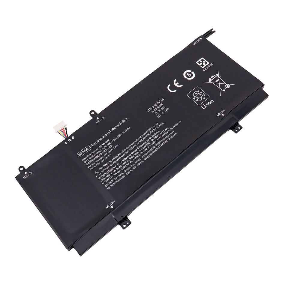 SP04XL TPN-Q185 HP Spectre X360 13-AP000 13T-AP000 13-AP0053DX 13-AP0000NN 13-AP0100ND 13-AP0000TU HSTNN-IB8R TPN-Q204 SP04061XL L28764-005 L28538-AC1 TPN-Q203 [14.8V] Laptop Battery Replacement