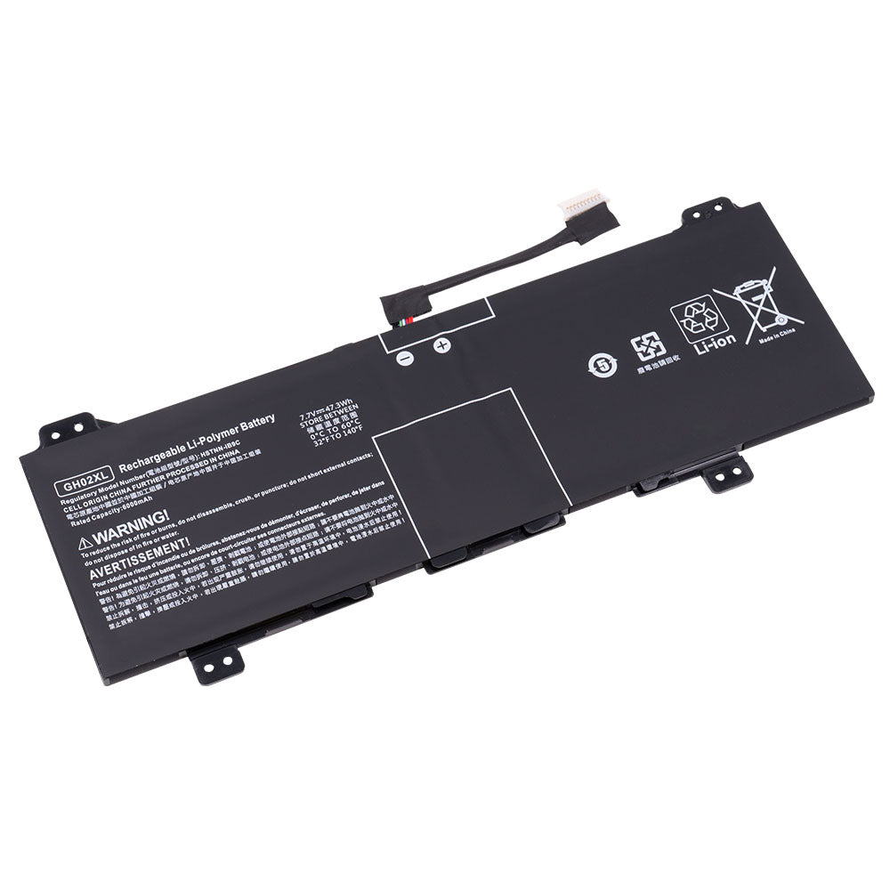 HP Chromebook 14A-NA0000 Series Laptop Battery GH02XL HSTNN-DB9M L75253-271 L75783-005 L75253-541 [7.7V] Compatible Battery