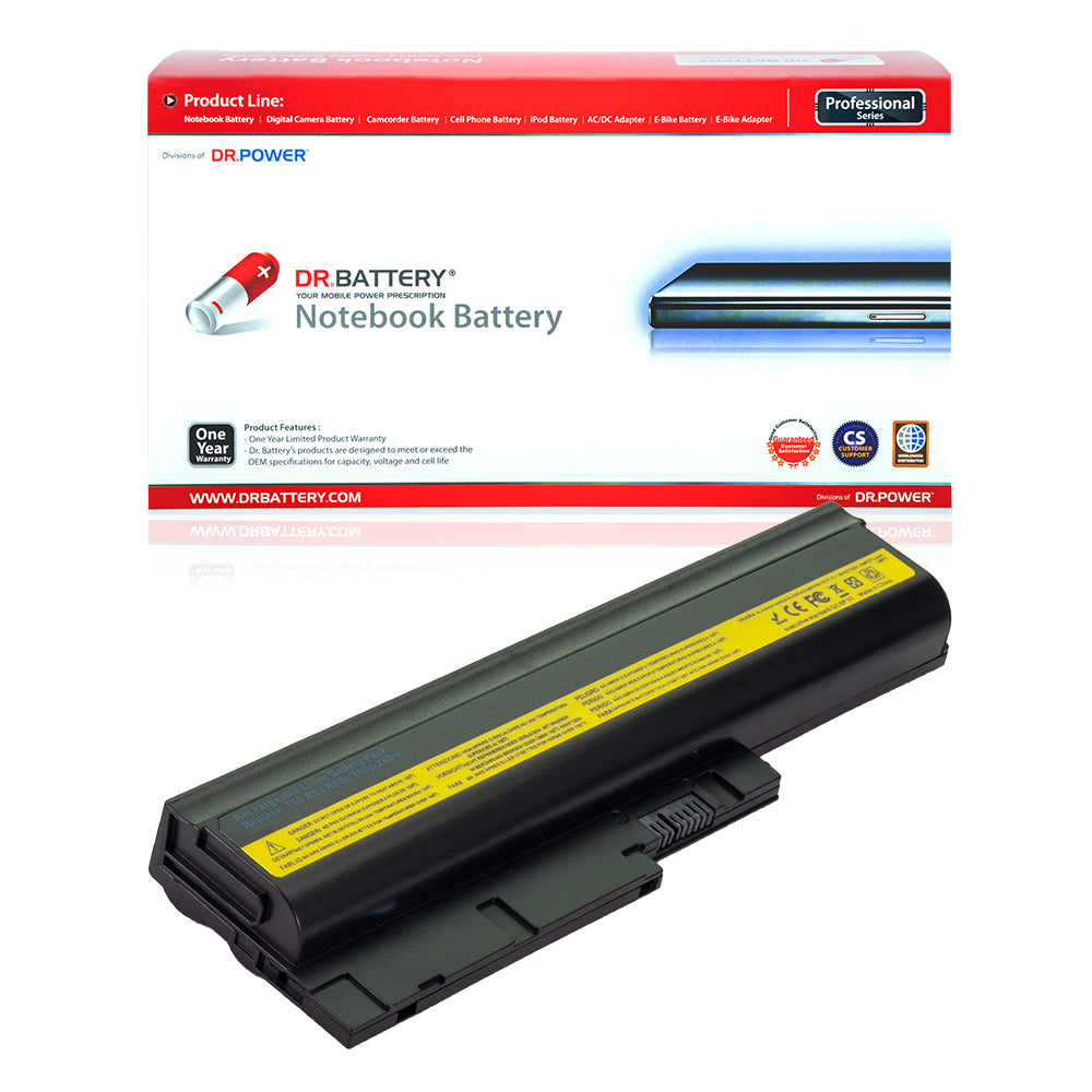 IBM 42T5246 92P1141 92P1141 92P1137 ThinkPad R60 R61E T60 T60P T500 W500 SL500 SL400 SL300 Series 42T4504 92P1133 40Y6799 92P1128 92P1130 92P1141 [10.8V] Battery Replacement