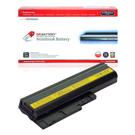 IBM Lenovo ThinkPad Elite SL300 SL400 SL500 Series Laptop Battery 92P1131 92P1133 92P1141 40Y6799 42T4504 42T4621 92P1141 42T4623 42T4651 42T4670 42T5233 42T4504 92P1140 [10.8V] Compatible Battery - 4400mAh / 48Wh