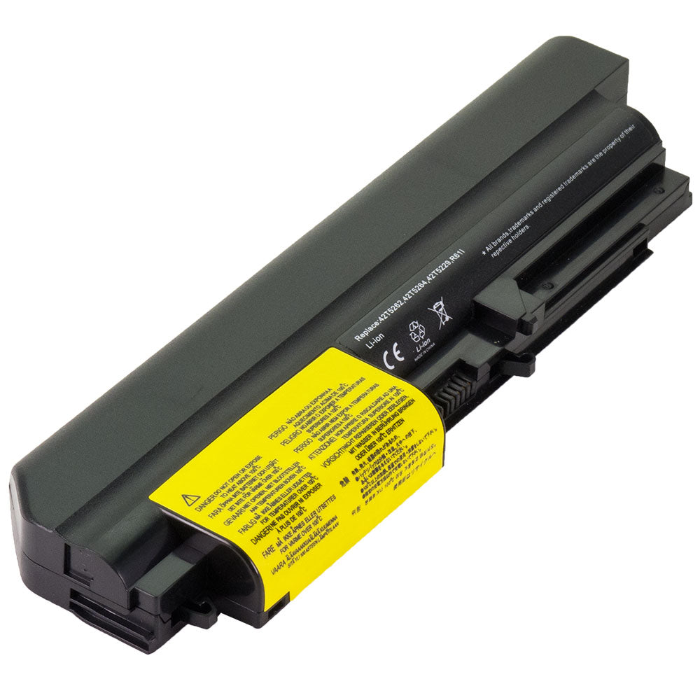 41U3198 Battery for IBM ThinkPad T61 Series IBM ThinkPad T400 Series IBM ThinkPad R61 R61i Series Laptop 42T5264 42T5265 42T4547 42T4677 42T5225 42T5227 42T5262 42T4531 [10.8V] Compatible Battery