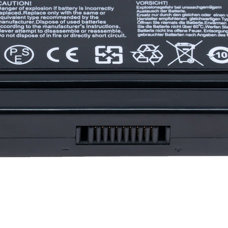 M660NBAT-6 Battery for LG F1 Express Dual Series LG F1 Pro Express Dual Series MSI GX620 GX740 Series MSI Megabook M662 VR600 Series Laptop CBPIL44 SQU-524 916C4950F BTY-M66 SQU-424 [10.8V] Compatible Battery