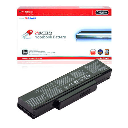 M660NBAT-6 Battery for LG F1 Express Dual Series LG F1 Pro Express Dual Series MSI GX620 GX740 Series MSI Megabook M662 VR600 Series Laptop CBPIL44 SQU-524 916C4950F BTY-M66 SQU-424 [10.8V] Compatible Battery