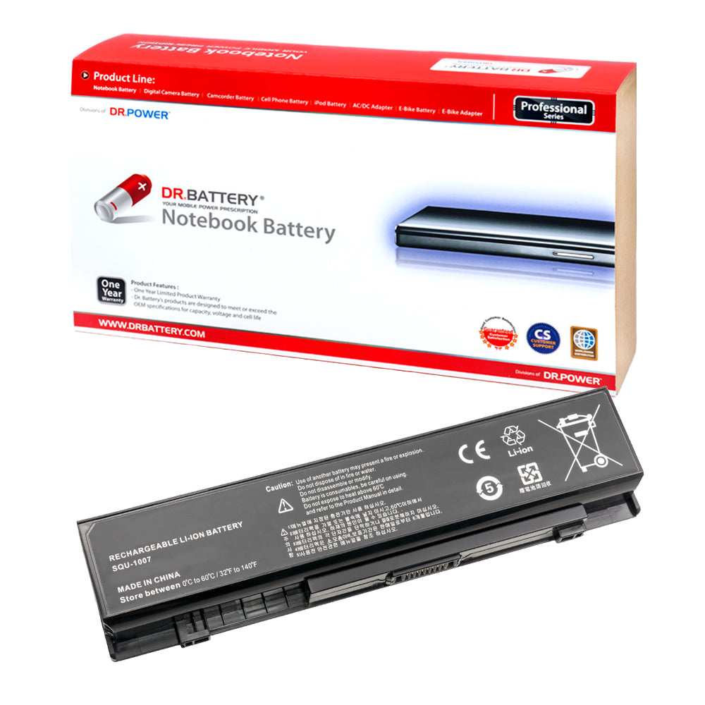 SQU-1007 SQU-1017 Laptop Battery for LG Xnote P420 PD420 S430 S530 S425 S525 S530 S535 Series LG Aurora Xnote S430 S530 Series Laptop CQB918 CQB914 [11.1V] Compatible Battery