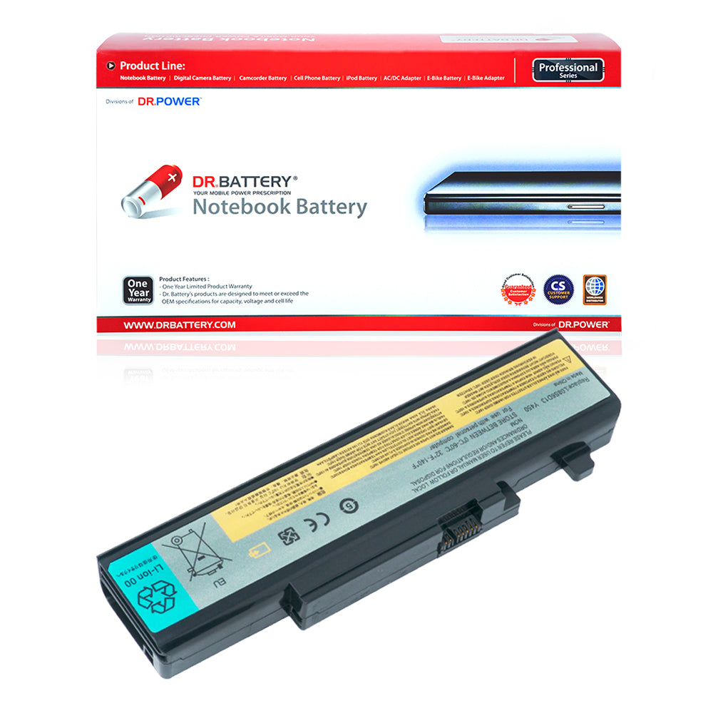 Lenovo IdeaPad Y450 Series IdeaPad Y550 Y550P Series Laptop Battery L08S6D13 L08L6D13 55Y2054 L08O6D13 [11.1V] Compatible Battery