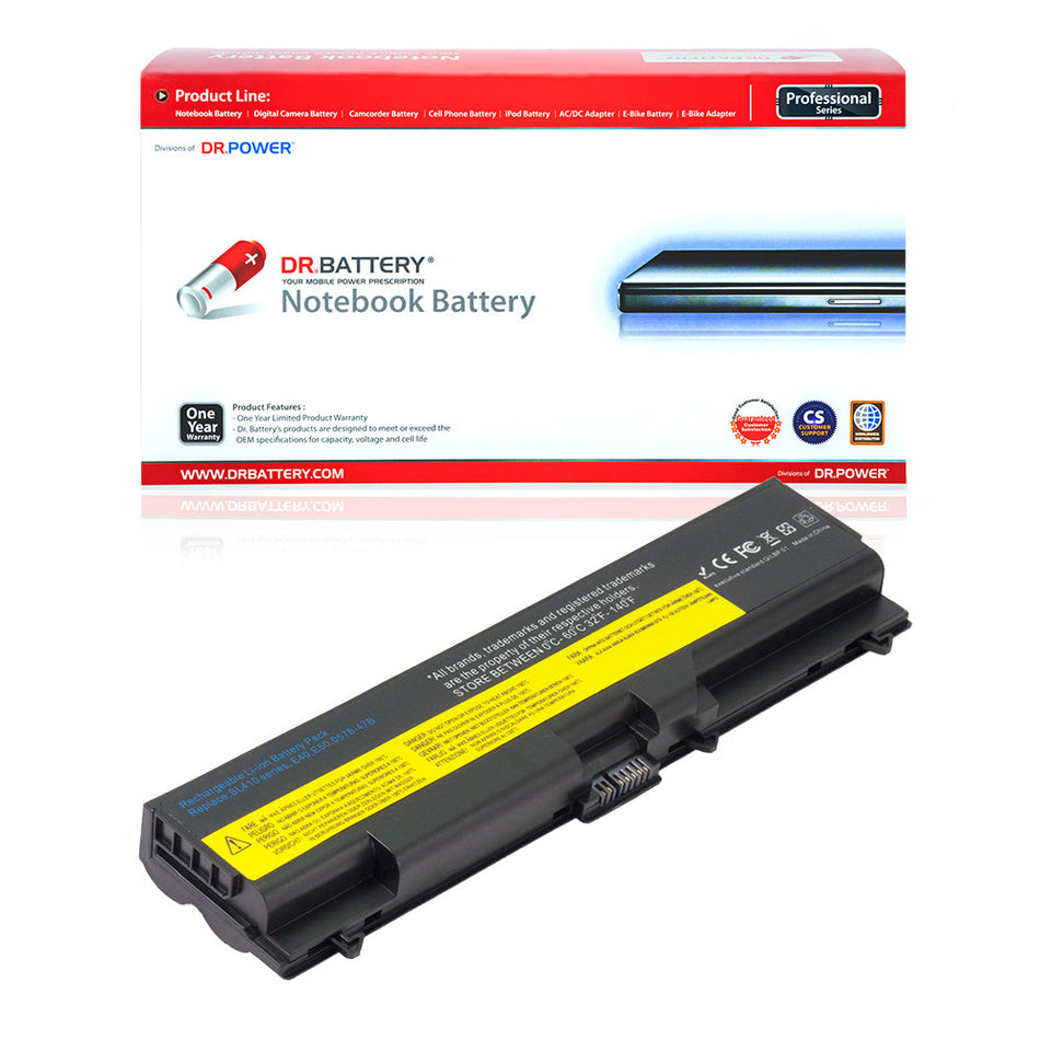 Lenovo ThinkPad T410 T420 T510 T520 W510 W520 L412 L420 L512 L520 0A36303 0A36302 45N1005 42T4751 42T4791 42T4793 42T4755 [10.8V] Battery Replacement
