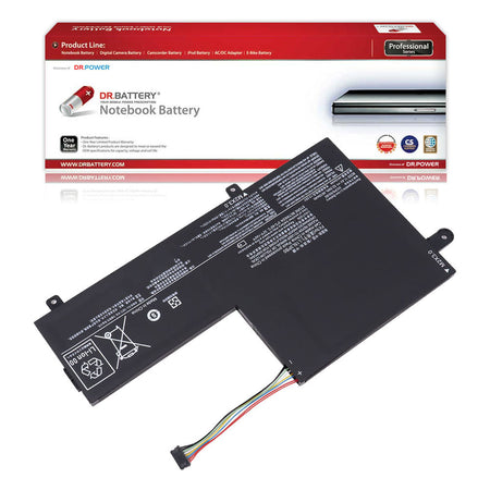 Lenovo Ideapad 300S-14ISK 300S-14AST Series Laptop Battery L14L3P21 L14M3P21 [11.1V/11.4V] (Shape-C) Compatible Battery