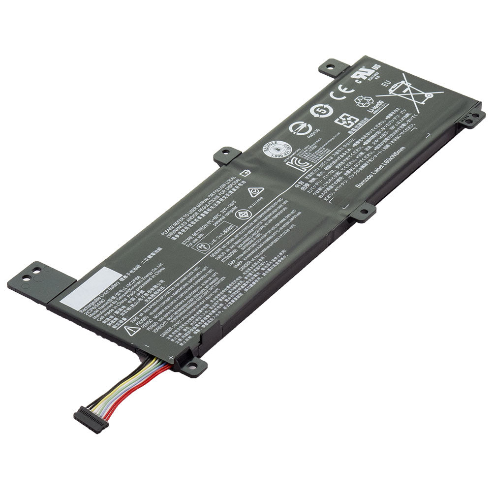 Front view of L15M2PB4 compatible laptop battery for Lenovo IdeaPad 310-14IAP and 310-14IKB