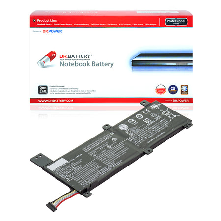 L15C2PB4 compatible laptop battery for Lenovo IdeaPad 310-14ISK 80SL and 80UG with DrBattery packaging