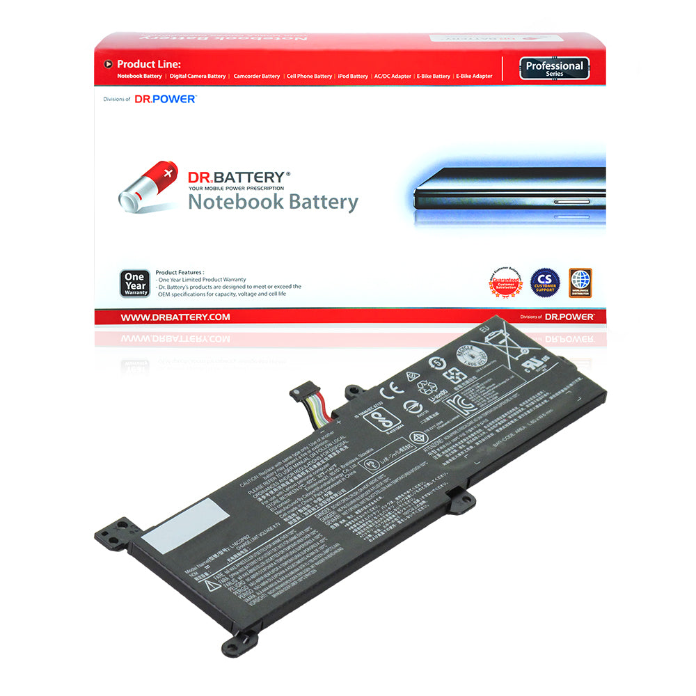 Lenovo L16L2PB3 L16L2PB2 320-15ABR 320-15AST V320-17IKB IdeaPad 320 330 520 L16M2PB1 L16C2PB2 L16L2PB1 L16M2PB2 L16S2PB2 [7.6V] Compatible Laptop Battery